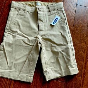 Boys khaki shorts